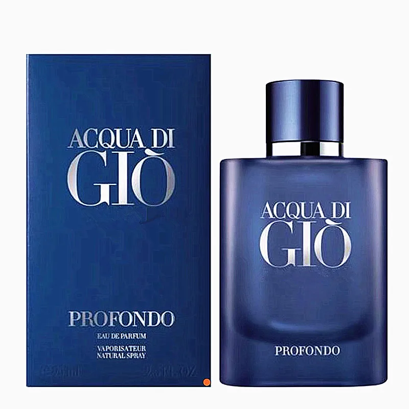 

Acqua di Gio Profondo Men's Perfume 100ml 3.4fl.oz Original eau de parfum Long Lasting Fragrance Body Mist cologne for men