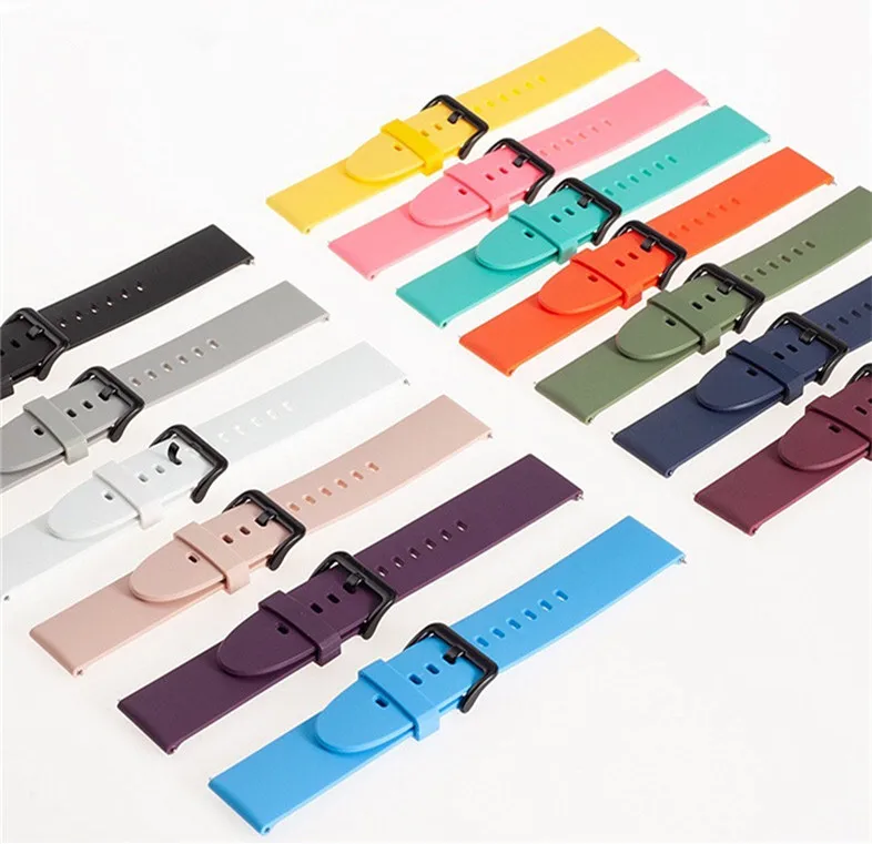 

Hot Seller Silicone Wrist Strap Watch Band For Xiaomi Huawei Smart Bracelet New Smart Accessories Watch Strap, 13colors