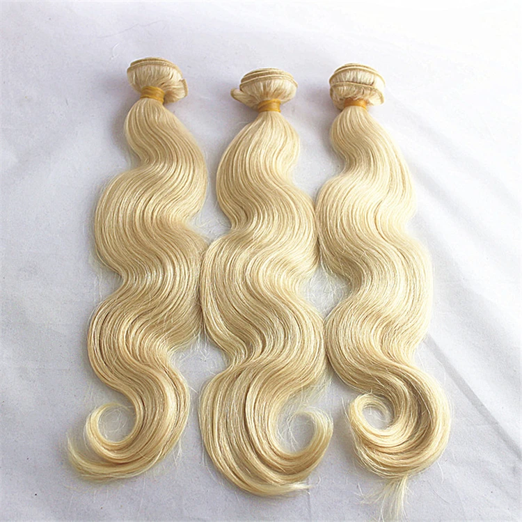 

New Products Best 12a virgin European Blonde Body Wave Hair Weave Real Human Hair For Sale China