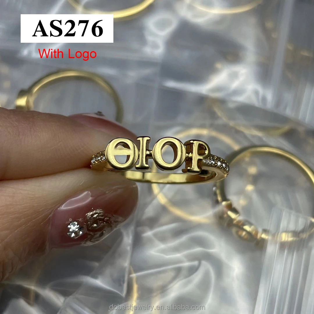 

Women Jewelry Wholesale Saudi Arabia Luxury Fashion 18k Gold Plated Couple Wedding Designer Brands Rings