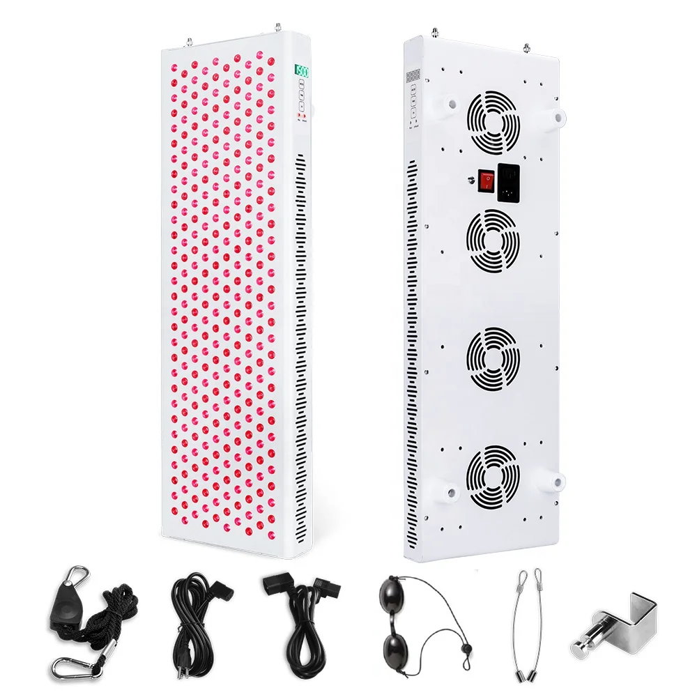 

Wellness 660nm 850nm Red Infrared Full Body 1500W Red Light Therapy Panel for Athlete Planet Fitness Sports