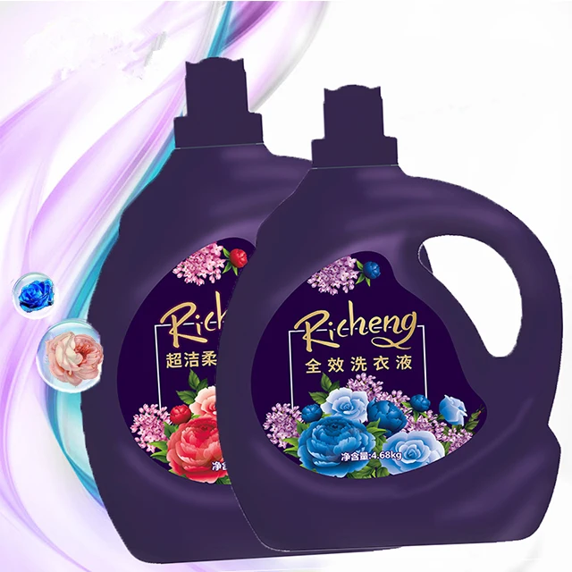 

Eco-Friendly Liquid Fragrant Laundry Detergent Liquid For Household Washing Up Liquid Baby Care Free Samples, Customized