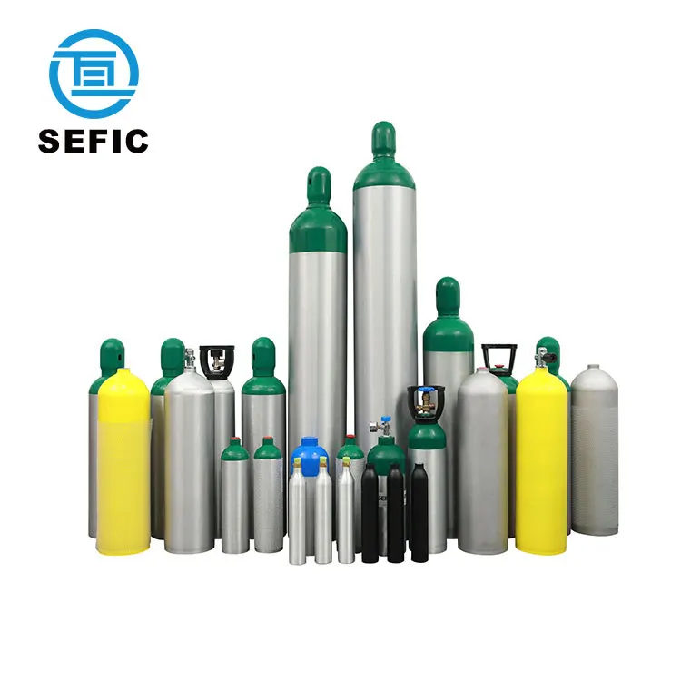 
0.4 40L TPED/DOT/GB Aluminum Gas Cylinder Medical Oxygen cylinder/Scuba Diving Tank/Co2 Beveage Cylinder  (60379346062)