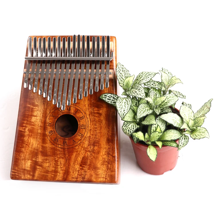 

Drop shipping Hot selling Hawaiian Koa Kalimba African Mibra With Free Bag