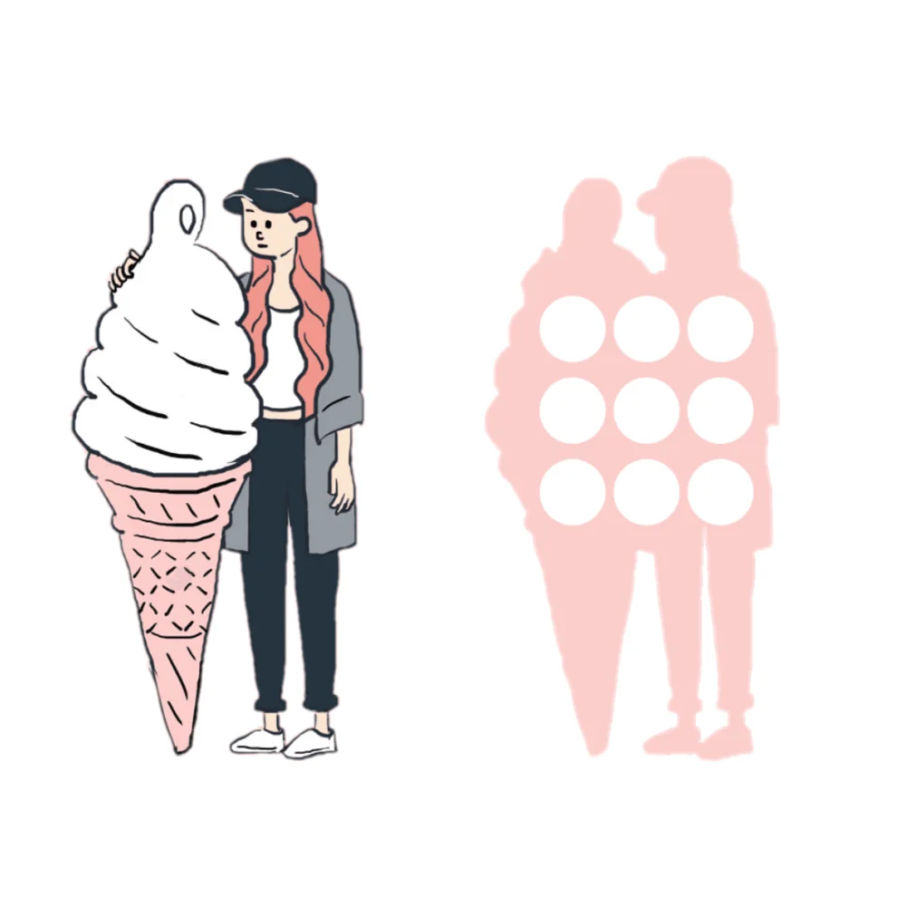 

Create own cosmetics shape cardboard eyeshadow palette, Diy colors