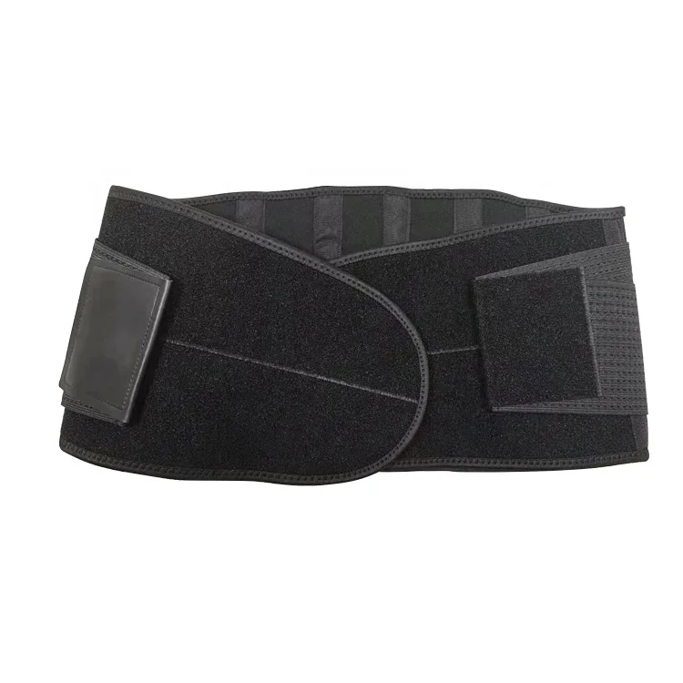 

Summer breathable black belt and steel waist