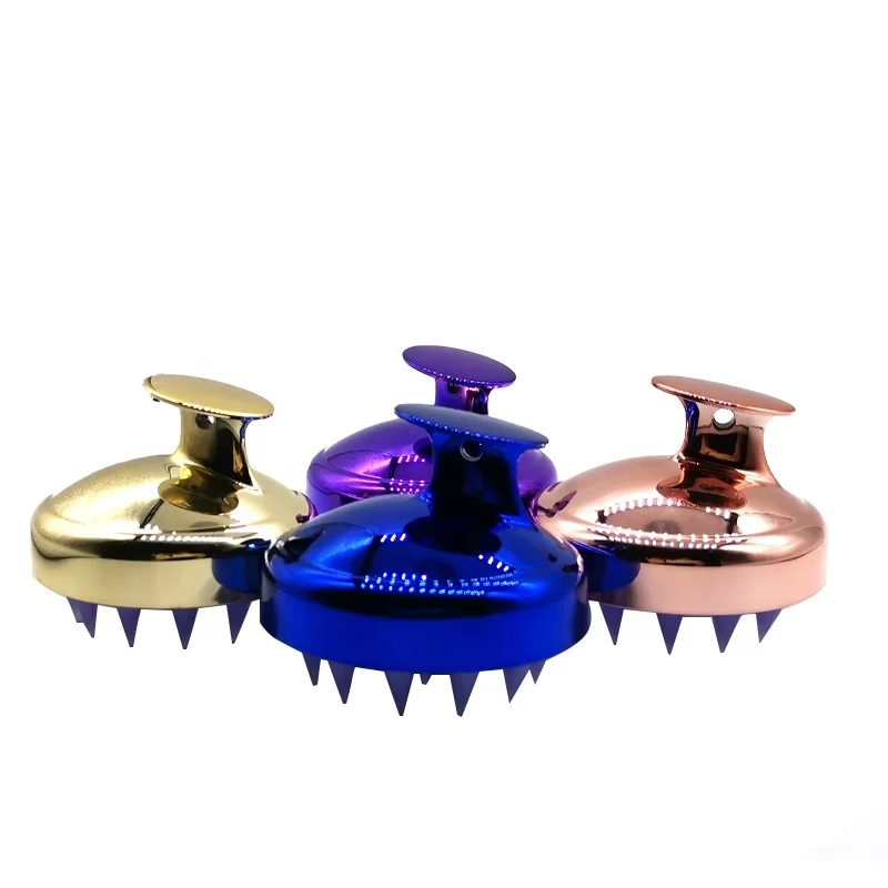

Amazon Hot Selling Silicone Hair Scalp Brush Shampoo Massager Hair Washing Shampoo Brushes, Customized