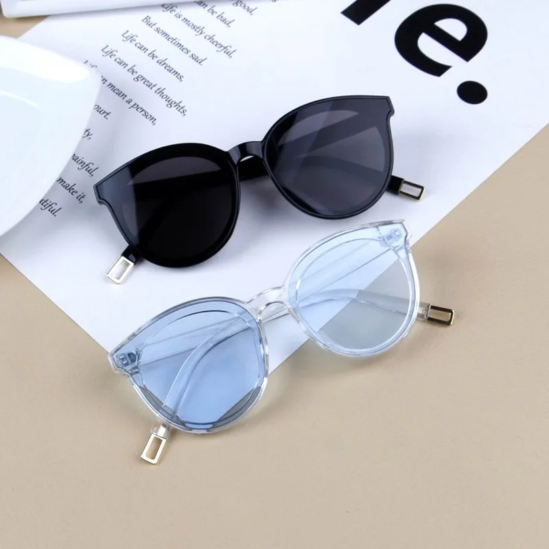 

New fashion boys child trendy sun glasses girls rimless baby kids sun shades sunglasses, As the pictures show