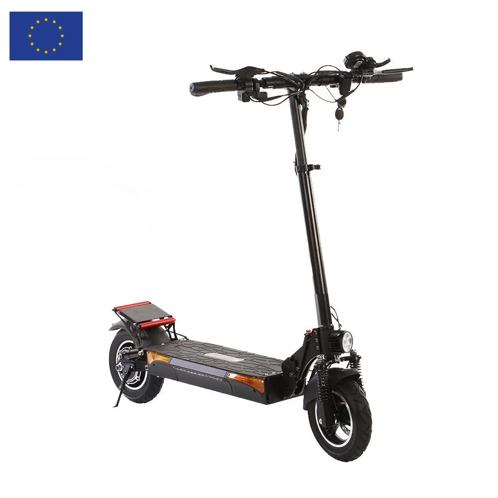 

EU stock Factory direct supply 800W 10Inch Adult 2 Wheels Folding Electric Scooter Mobility E-scooter with CE certificated