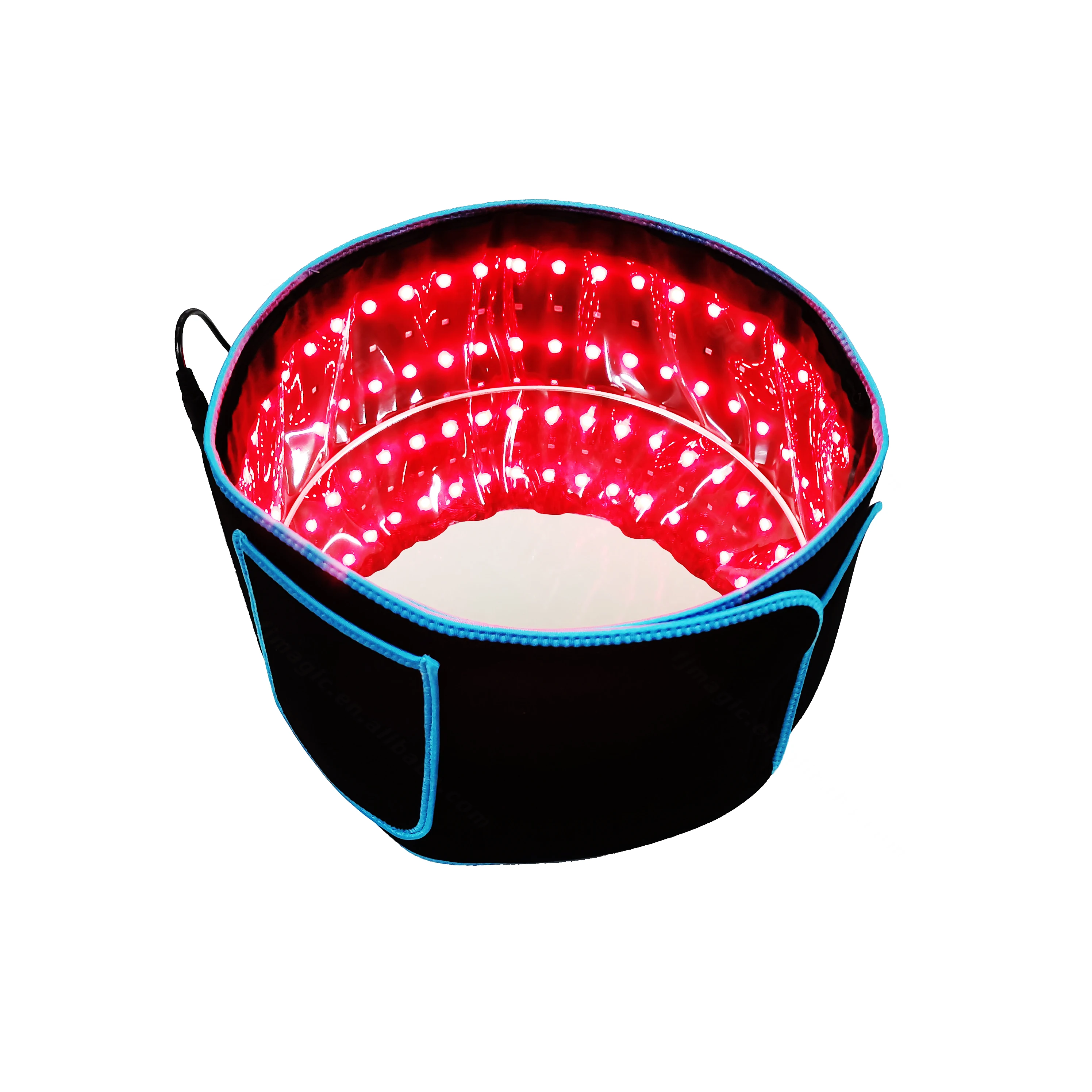 

LED red light therapy slimming wrap belt, Black