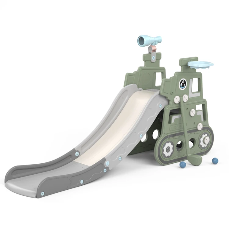 

Hot sale children's amusement toy indoor eco-friendly Playground equipment plastic slide