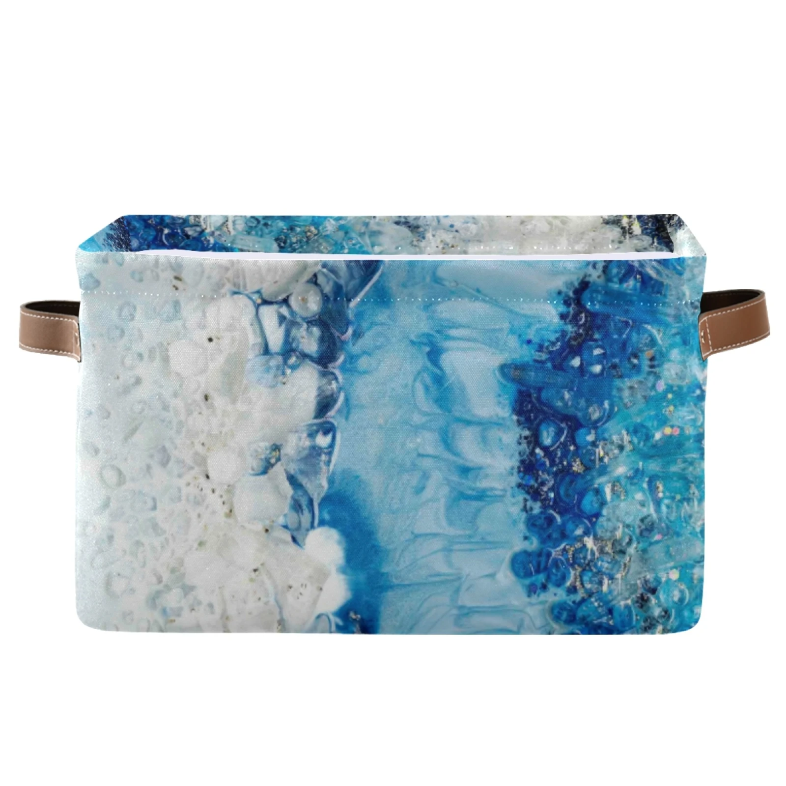 

Custom design OEM Blue Marble print canvas Blanket Quilt Cover Bedding Sets Storage Baskets tote bag flip-flops umbrella