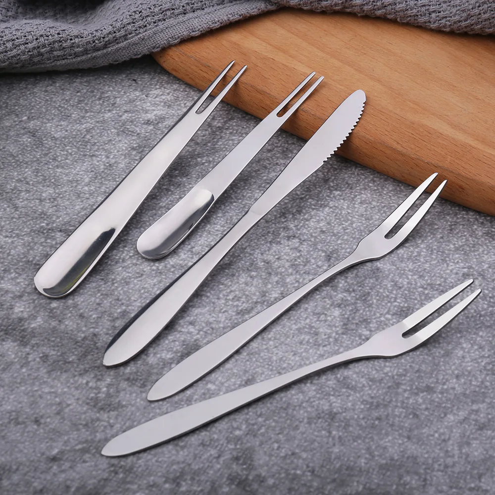 

Stainless steel dessert cutlery birthday cake cutlery