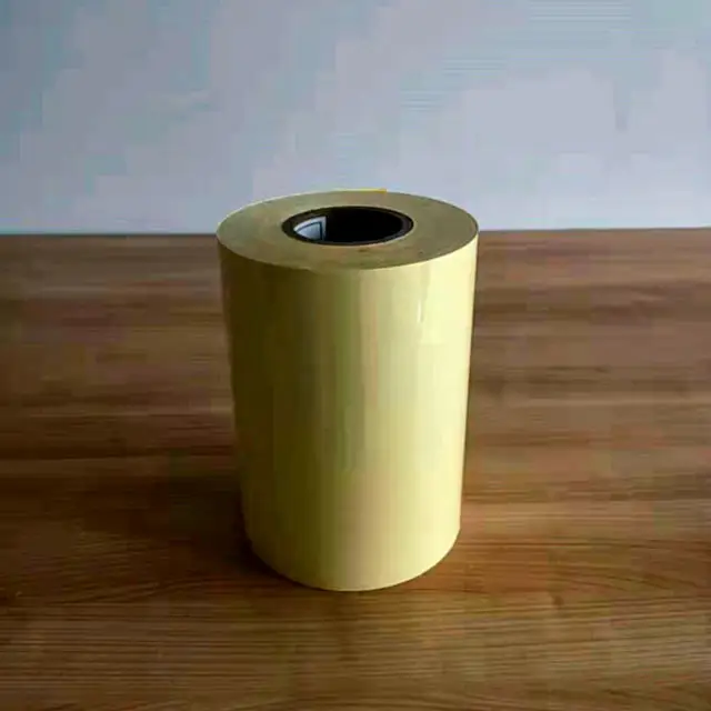 
110gsm Double Side PE Coated Yellow PEK Grid Release Paper 