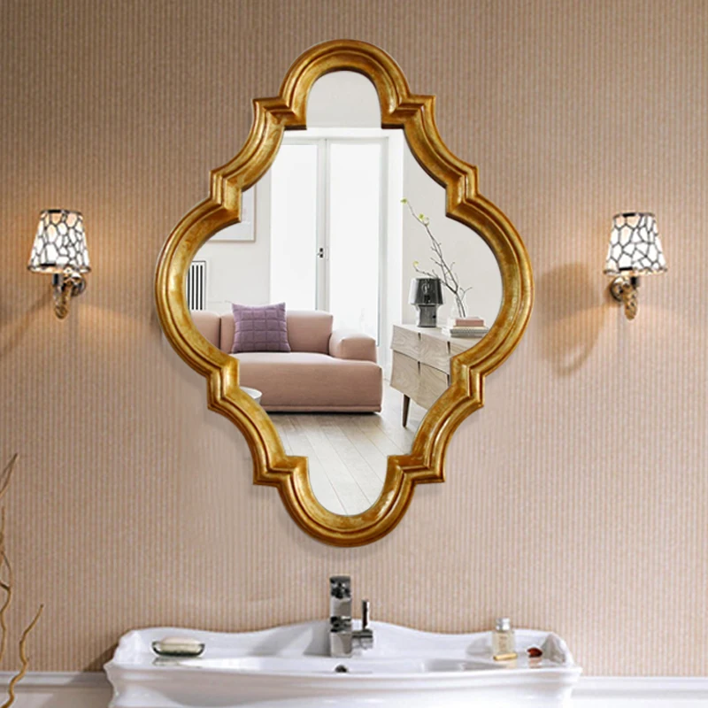 

Resin royal wall mirror for home decor
