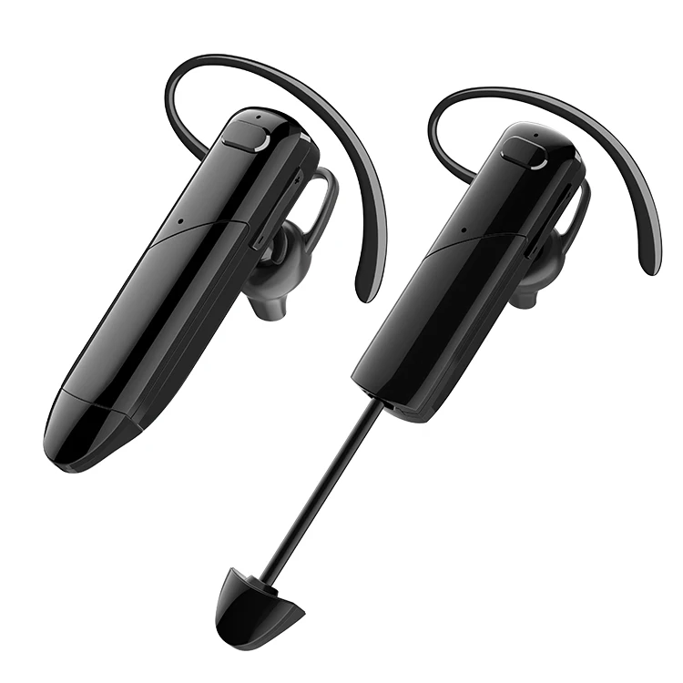 

Wholesale In-ear Active Noise Cancelling Wireless Bluetooth Single Ear Headset Hand Free Earphone, Black