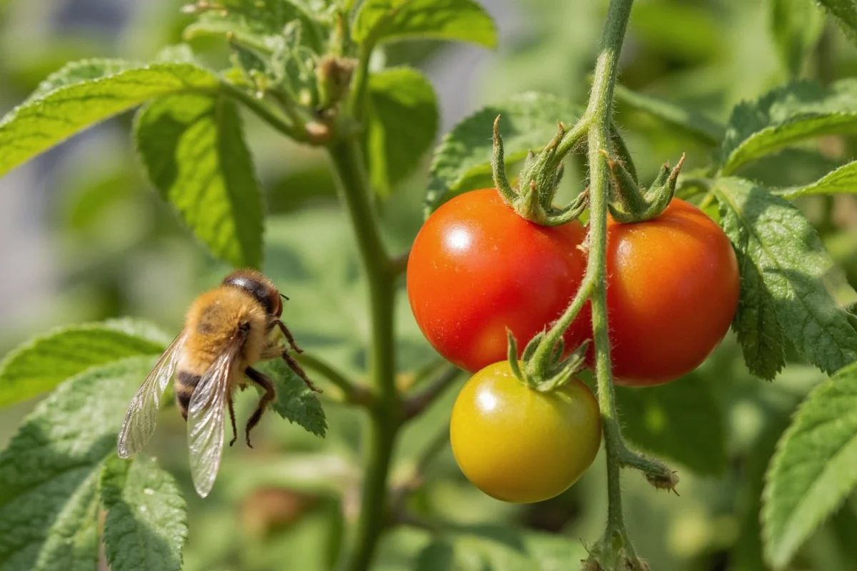 how to pollinate indoor tomato plants