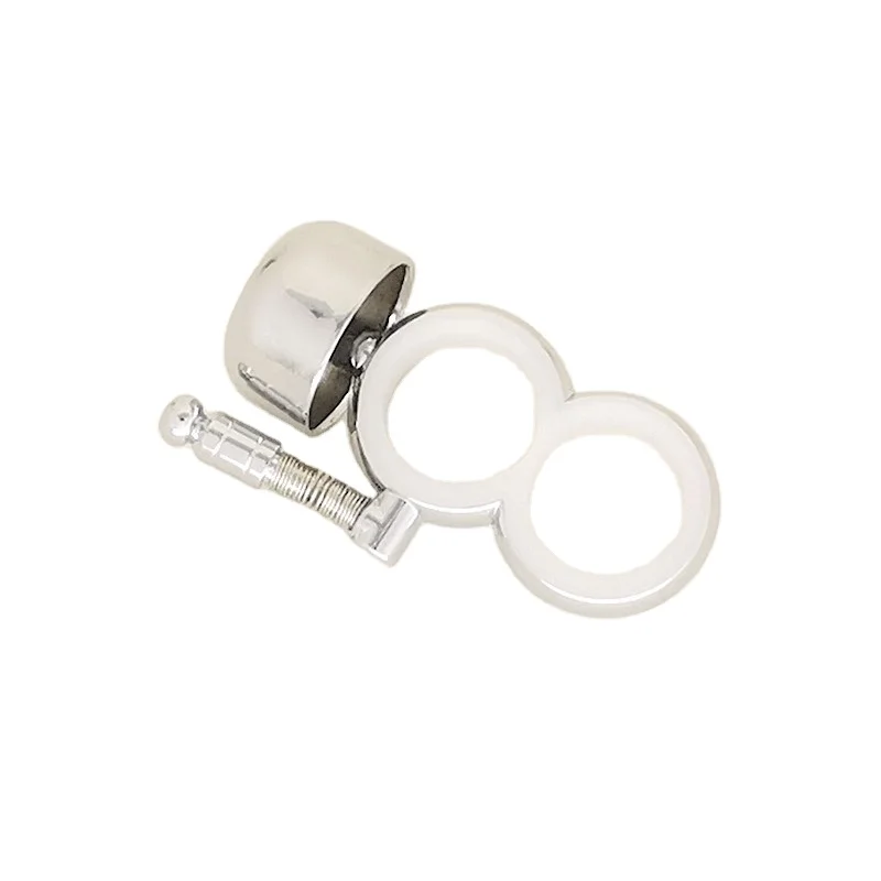 

New Design Games Outdoor Sport Exercises Night Running Equipment Copper Bell finger Supplies Runner Gear, Silver