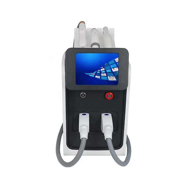 

Multifunction ipl rf nd yag laser hair removal skin rejuvenation machine