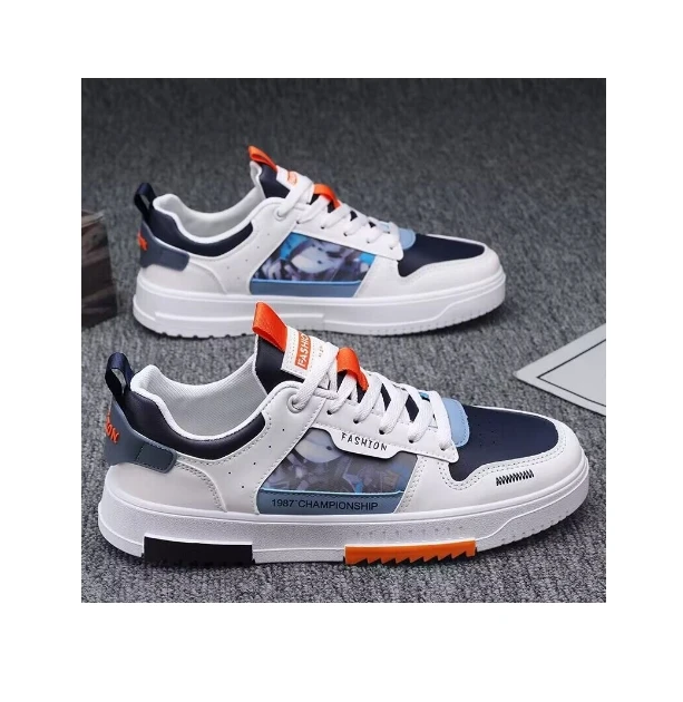 Newest Trendy Men Causal Shoes Fashion Lightweight Mesh Breathable Sneakers Student Running Walking Sports Shoes