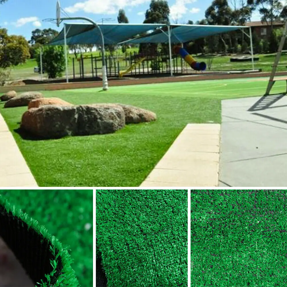 17mm Super Budget Artificial Grass Realistic Cheap Fake Garden Lawn UK 