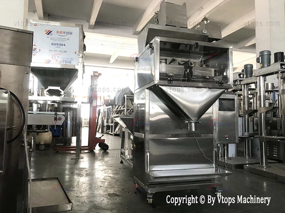 Multi-Head Weigher Granule Vegetables Fruits Food Seeds Packing Machine