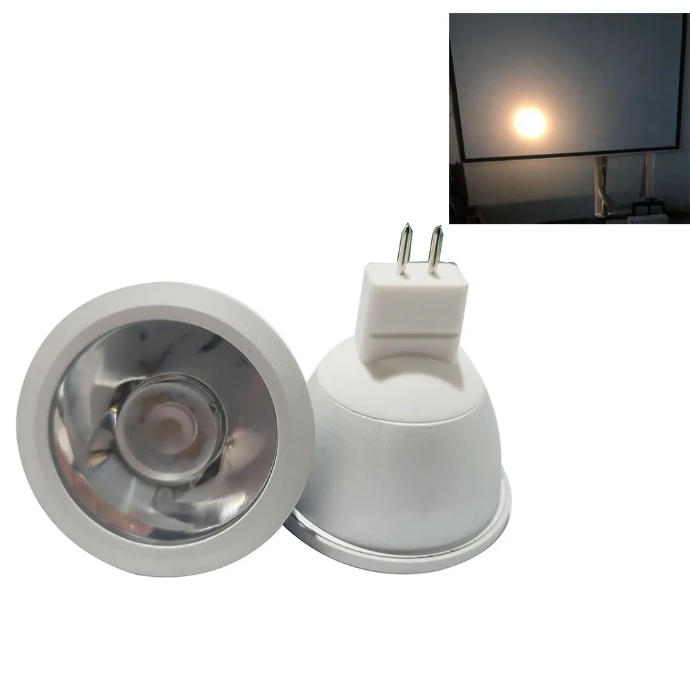 Spotlight Gu5.3  5 watt Led Spot Light 2 Degree very narrow  Beam Angle gu10 spot lamp