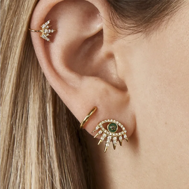 

Fashion gold third eye jewelry set For women wholesale NX20685, Colors