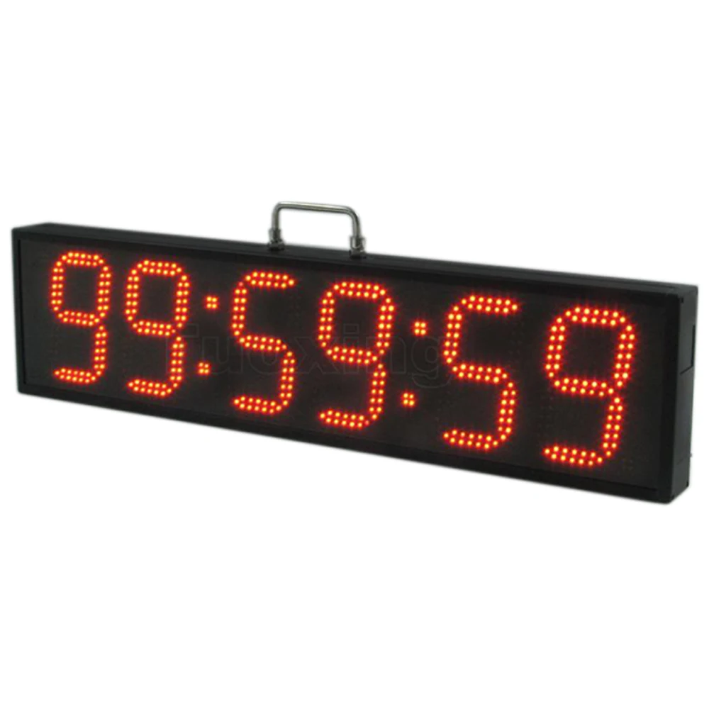 6 inch 6 digits LED digital pool timer