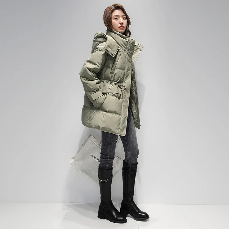 

High quality women puffer jacket with hood Ladies waterproof padded women's Coat winter jacket Women, Picture color