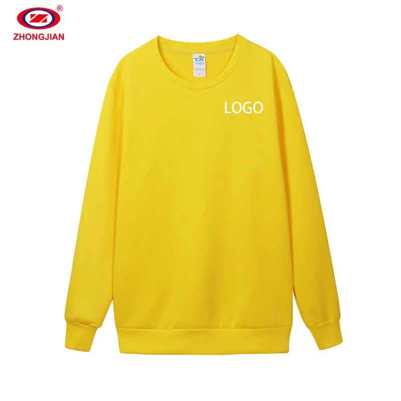 

Supplier Cotton Pullover Sweatshirt Custom Embroidered Logo Crewneck Sweatshirt China Support Custom Sample Sport Jacket O-neck