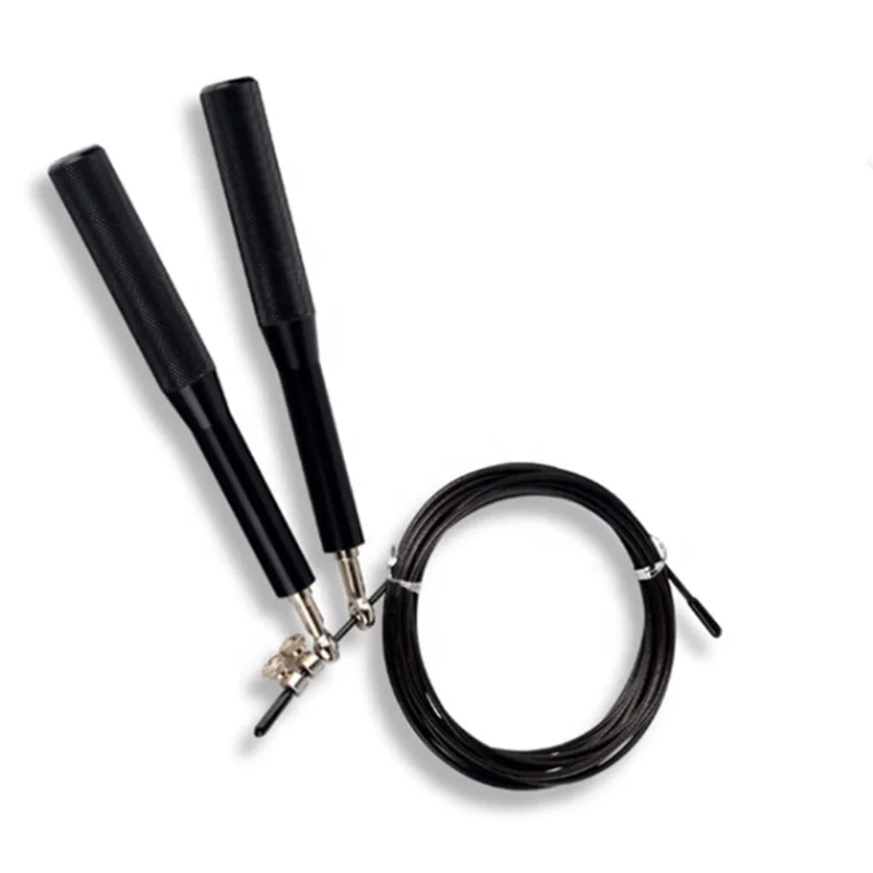 

Customized Logo Adjustable Fitness Universal Bearings Speed Jump Rope, 8 colors totally