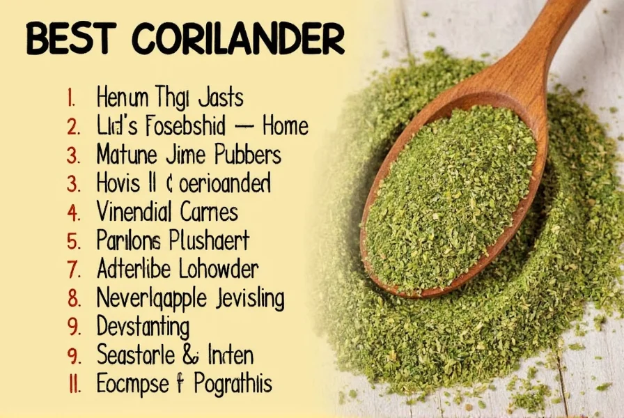 Various dried spices including cumin, caraway, and coriander seeds