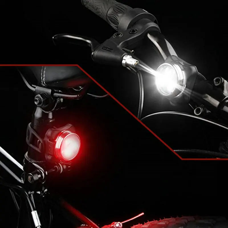 

LED Bicycle Light 3LED 4 Mode Lighting USB Rechargeable bike Taillight Headlight Car Night light
