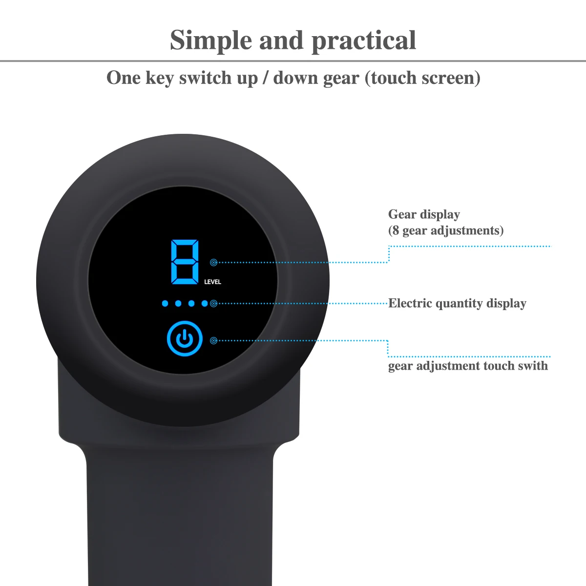 2020 Portable Handheld Brushless Cordless Vibration Electrical Deep