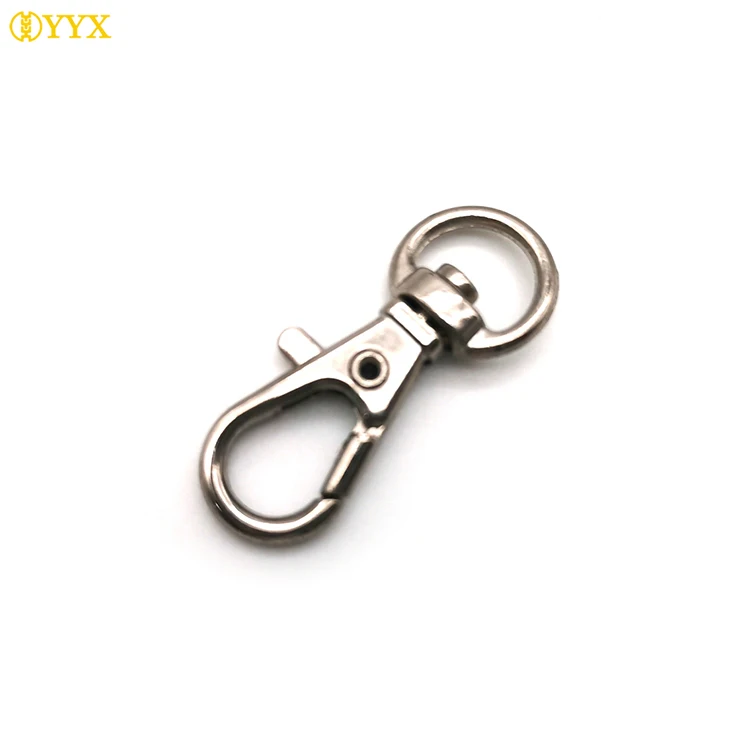 

small cute 7 mm inside width lobster zinc alloy clasp, Nickel