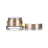 BDPAK wholesale cosmetic packaging hot sale plastic cream jar customized color round acrylic jar 15 30 50 ml