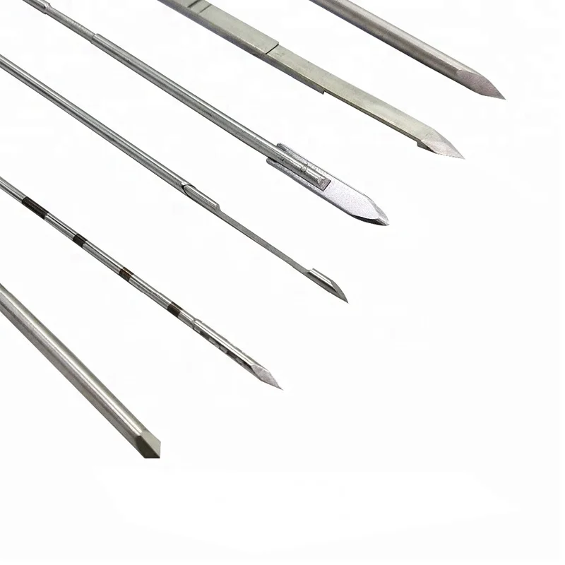 Customized Stainless Steel Conical Tip Needle With Thread At The End