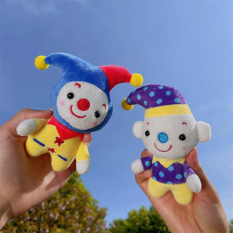 

CPC CE Wholesale Creative Personality Plush Circus Doll Cute Circus Clown Plush Key ring Pendant Keychain Plush Toy