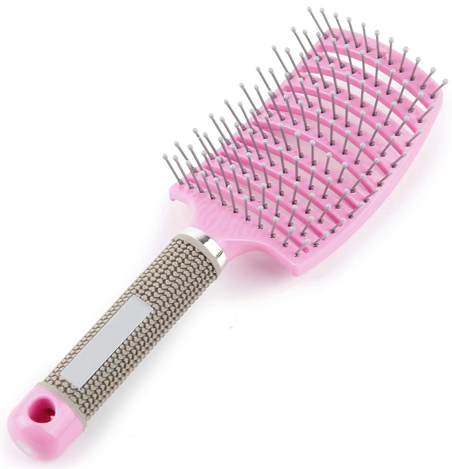

Custom Portable Plastic Detangler Hairbrush Combs Anti Static Spiral Detangling Brush Hair Comb Set