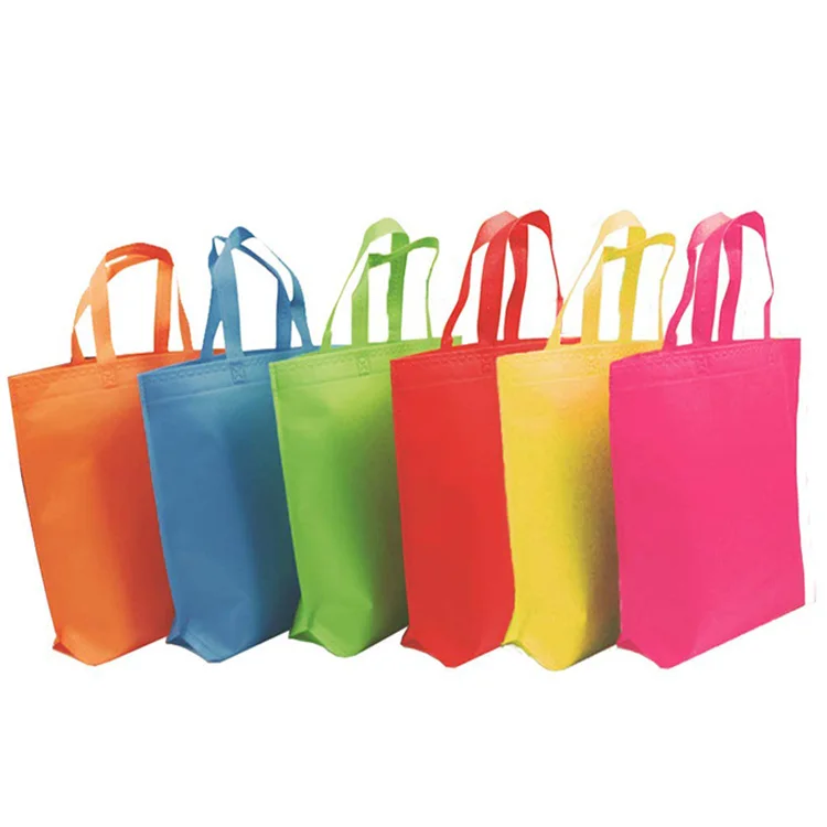 High quality custom promotional green eco-friendly folding non woven shopping tote bag