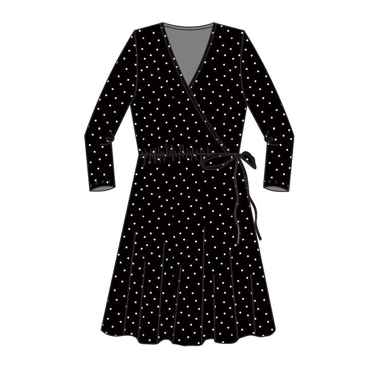 

Spring 2021 Top Women With Dot Print