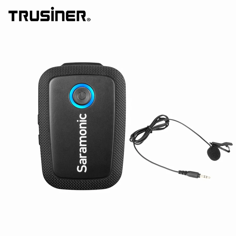 

Saramonic Blink 500 TX Wireless Clip-On Transmitter with Built-in Microphone & Lavalier for Blink 500 Receivers, Black