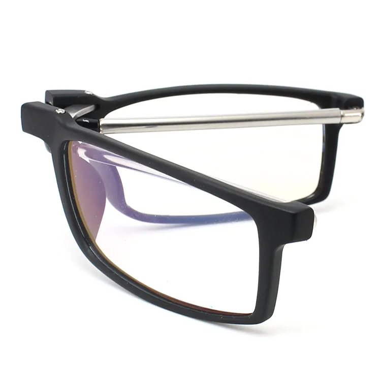 

Stock folding reading computer anti blue TR90 glasses, Customized