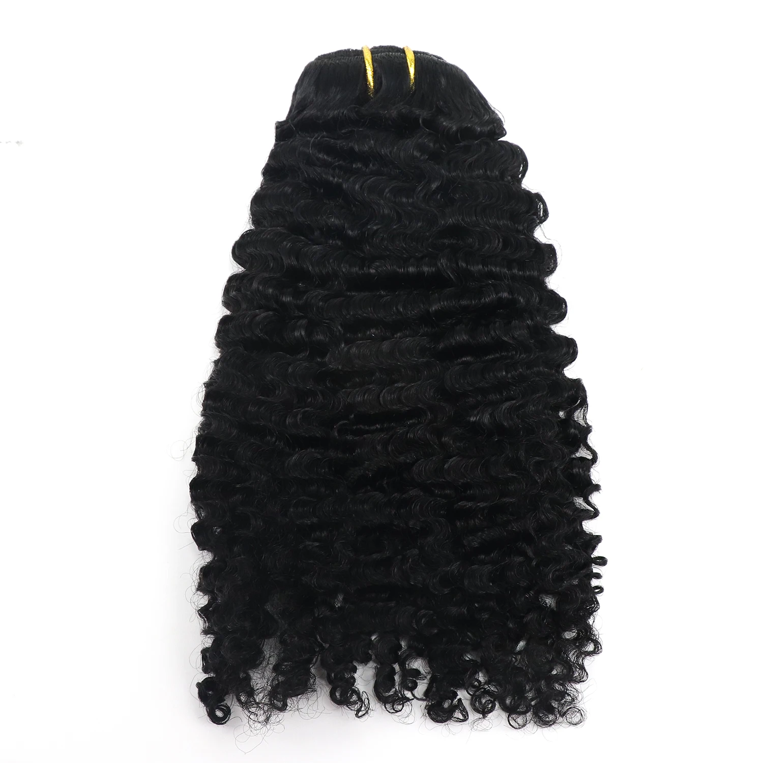 

Hot Selling Natural Hair 4a 4b 4c Afro Kinky Curly Clip In Hair Extensions 100% Human Hair