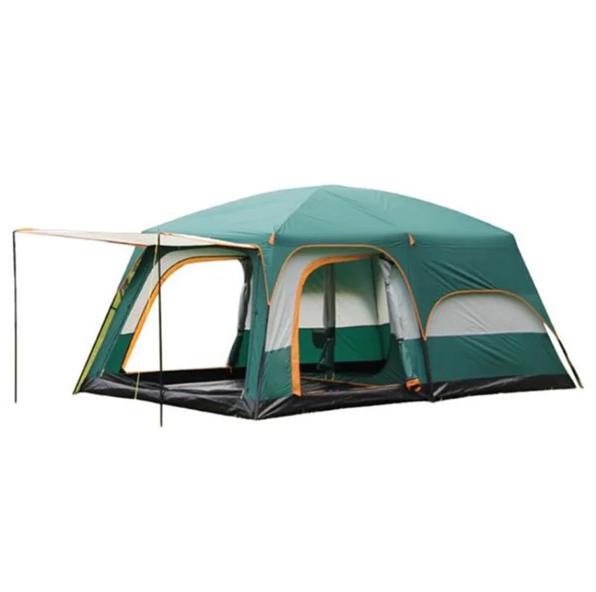 

Promotional Top Quality 3-5 People Glamping Luxury Double Camping Tent Outdoor