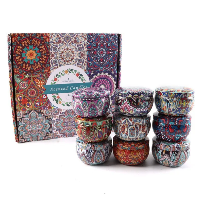 

Gift Set Soy Wax Indoor Smokeless Soy Wax Scented Candle Can Be Customized