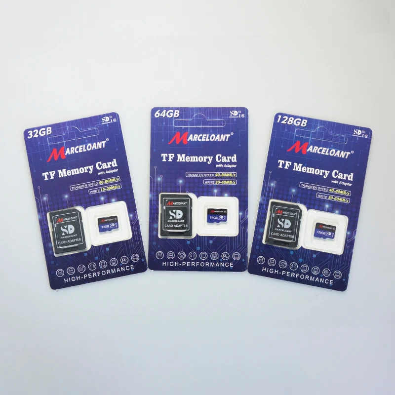 Factory Wholesale TF Mobile Phone Micro Memory SD Card Full Capacity 16GB 64GB Flash Drive Camera SD card memory card - ANKUX.COM