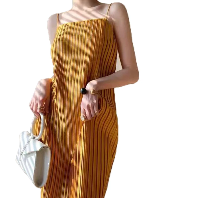 

Plus size women's dresses sexy casual dresses holiday dress miyake pleats100%polyerster fabric