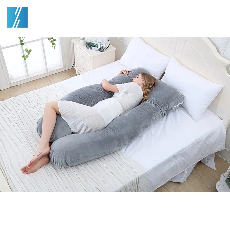 
Best U Shaped Motherhood Nursing Maternity Pregnancy Support Body Pillow For Back Pain Sleepers 
